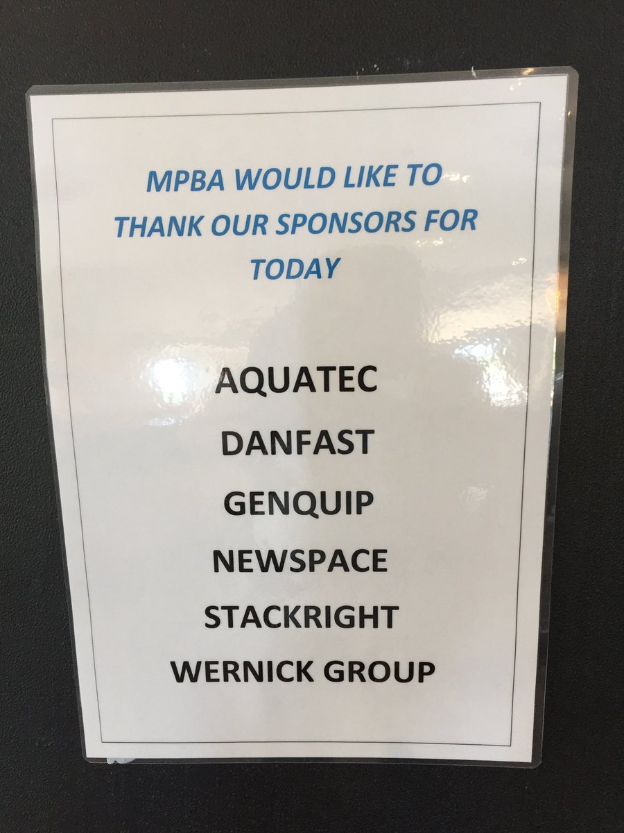 MPBAUK's tweet image. A massive thank you to our #sponsors for the MPBA annual Golf day yesterday. Was a great success &amp;amp; lots of fun had by all .... Thank you !!

#AquaTec @Danfast @genquiphog @NewSpaceLTD1 #Stackright @WernickGroup