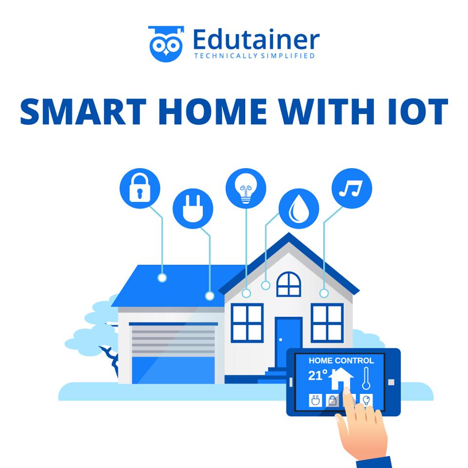 edutainer2's tweet image. Smart Home technology lets the people control the lighting, AC and other systems wirelessly from the comfort of their smartphones. 
#SmartHome #IoTTraining
#RoboticsCourses #Training 
#ProfessionalCourses #IoT