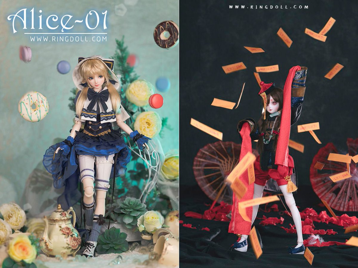 Dolk Ringdoll 抽選会 大人気 Alice01 Jade Little Jiang Shi のフルセットが再登場 Ringdoll公式による美しい限定メイク Aliceのブロンドに映える青いドレス Jadeの三つ編みや衣装のすべてをお迎えできる特別なチャンスです Pc T Co