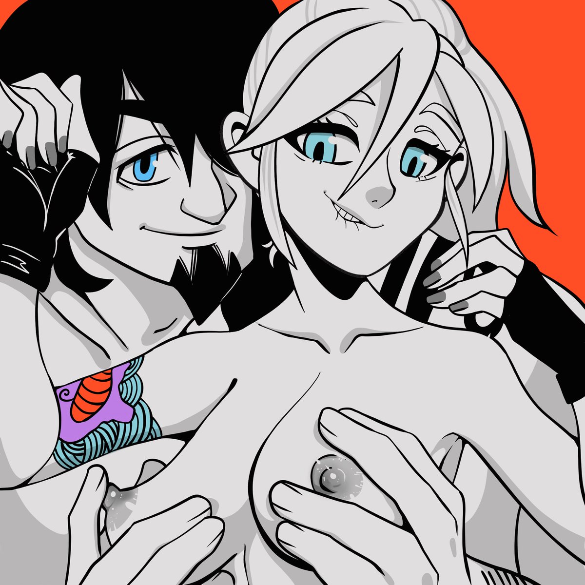 wowowow_juju's tweet photo. Who read #RockCocks ? Steg is kinda sexy and I really love Suria! Hereโs the censored and uncensored version https://t.co/wc6Y7VvQJJ