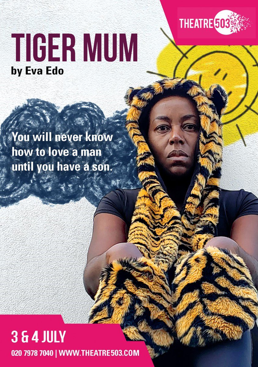 samara_thomas03's tweet photo. Its Motherhood Plays Week at @theatre503 and you wouldn't want to miss @evaedo_writer's #TigerMum; a touching play on a determined mothers journey who not only hopes for her sons success, but prays for him to LIVE. 

This one is for the mummas - Tickets for as little as 50p! https://t.co/ldcaPySujO