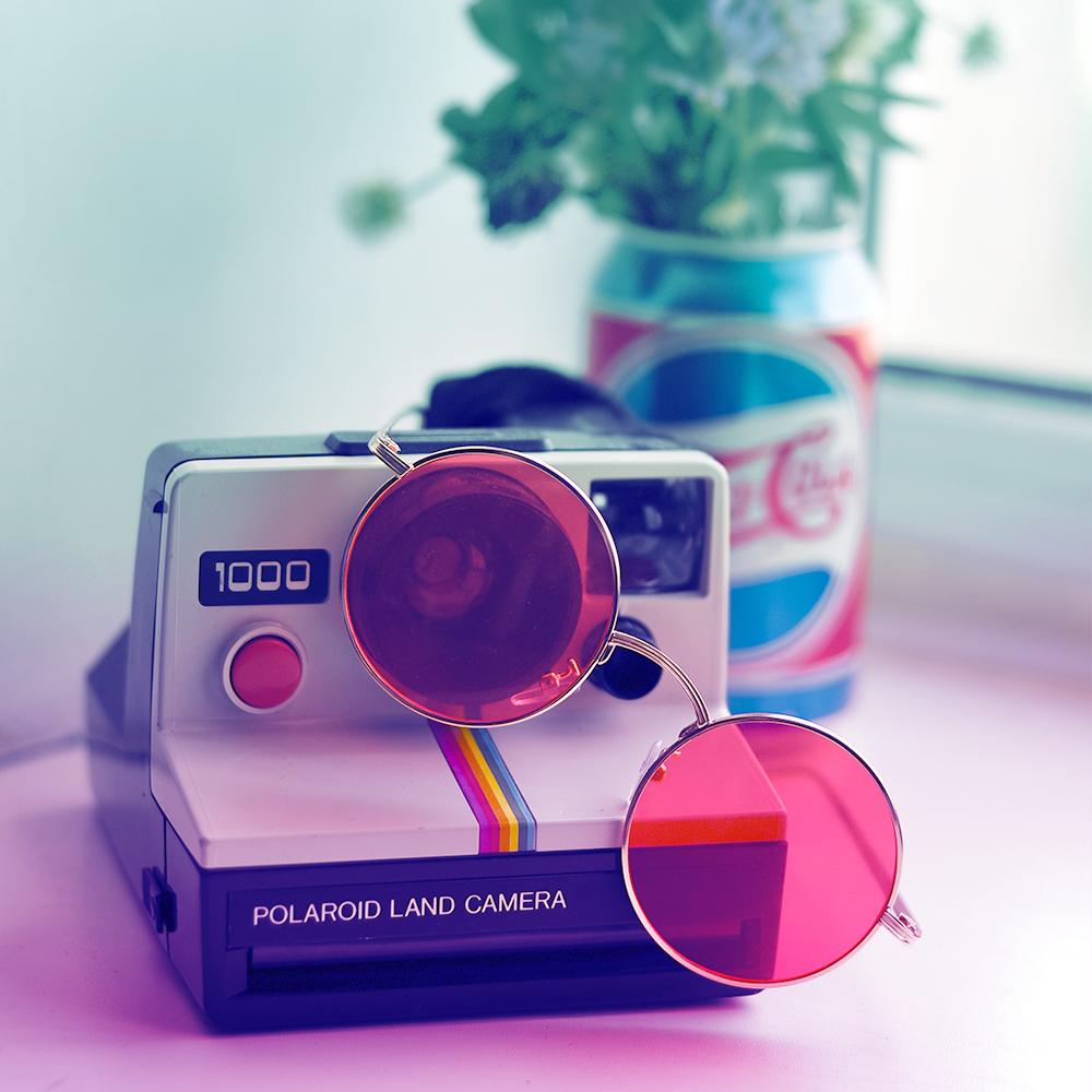 Aesthetic Pink Polaroid Camera Largest Wallpaper Portal