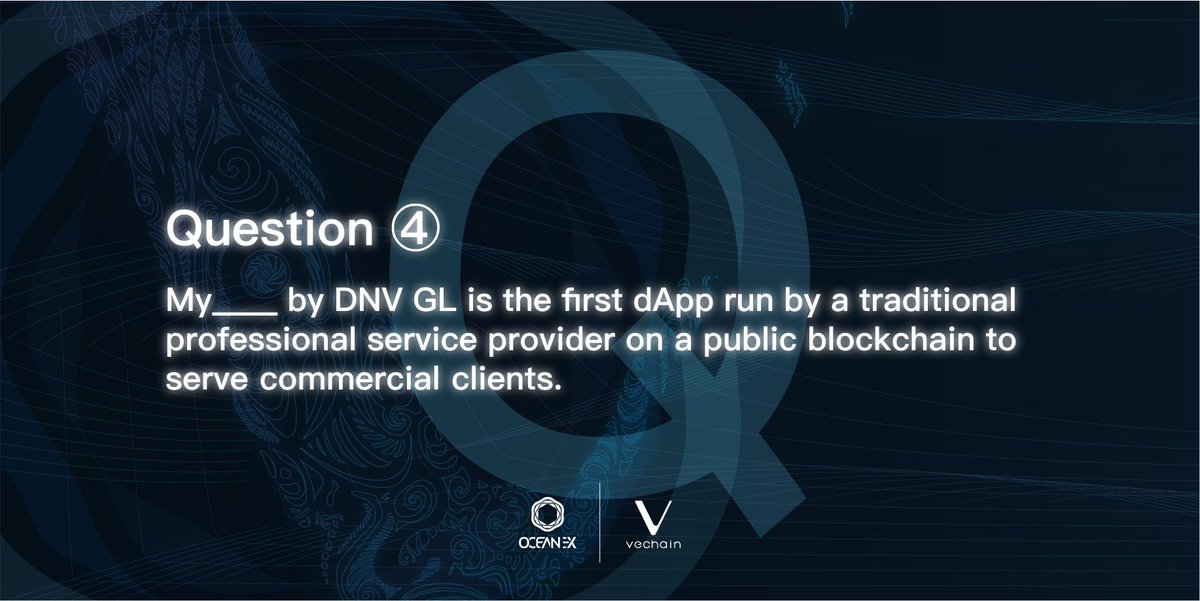 OceanexOfficial's tweet photo. VeChainThor Blockchain Launch 1-Year Anniversary campaign DAY 4! #DiamondDigger Submit all your five answers via google form on Jun 29th, and all the winners will split 30,000 $OCE + 30,000 $VET!#OceanEx #Cryptocurrency #VeChain@vechainofficial https://t.co/ZvA56D83WH
