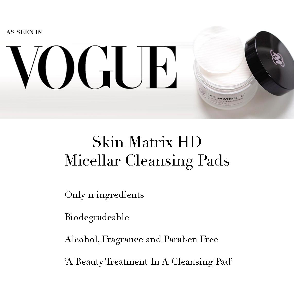 The purest and most refreshing cleanse you’ll ever experience as recommended in VOGUE 💫
#biodegradablebeauty #skincareuk #skincare #micellarpads #micellar #vogue #feature #topproduct #newproduct #skinmatrixhd #beauty #skin #face #cleanse #pure #paraben #alcohol #fragrance #love