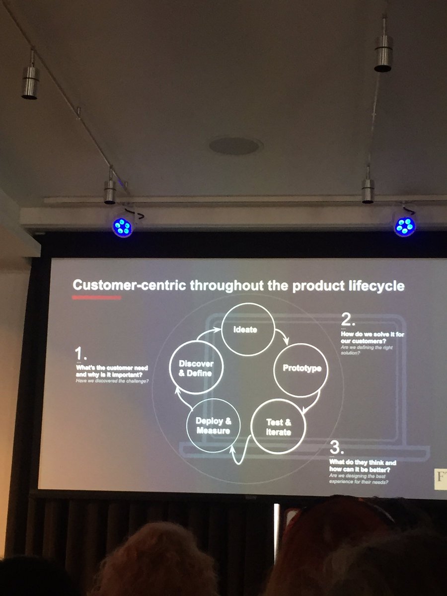 Loved the customer-centric presentation, not only was the information fascinating but the way it was delivered demanded attention. Speaker goals 🙌🏼 #UserResearchLDN