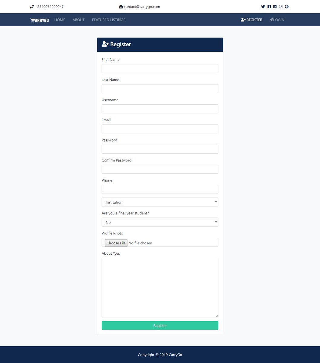 ParadigmHQ's tweet photo. @toons_hub Julius Brown’s @Jabguru project was a web app which allows final year undergraduates sell their used wares to other undergraduates in their respective institutions. The development will be completed in a few days. #Techtiary #DigitalInclusion https://t.co/O12HCZLu17