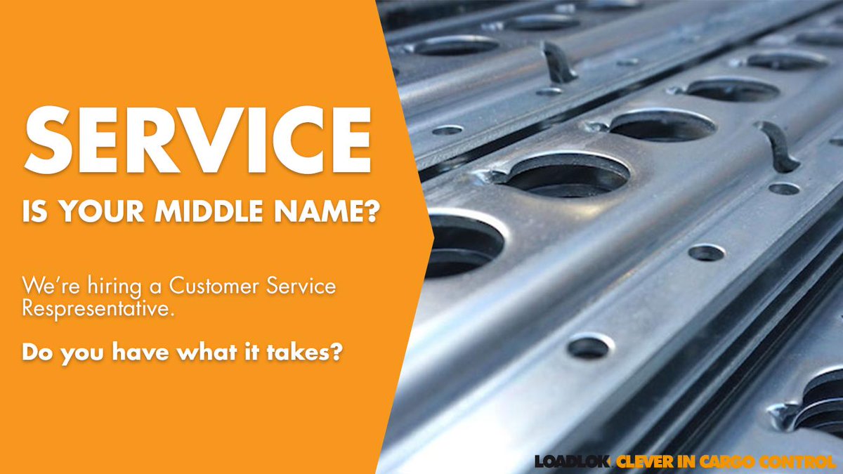 For #LoadLok's brand new, 5.000m2 State-of-the-Art production facility in #Hirwaun (UK) we are looking for a: Customer Service Representative. Is your middle name ‘Service’ and do you have what it takes? Apply now: linkedin.com/jobs/view/1331… #Jobs #CustomerService #Sales