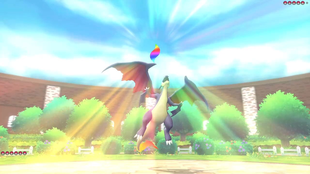 ナリノブ とりあえず欲しいポケモンの色違い探しも終わり 伝説はまだですが パーティーも決まったので一旦ここでピカブイは一区切りとします O 画像は色違いのメガシンカ後の姿です ゲンガー白なのか ピカブイ Nintendoswitch