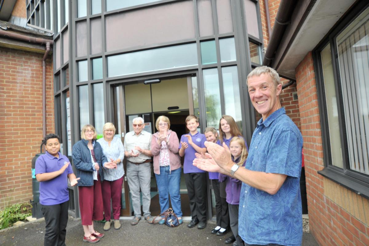 HillsGroup's tweet photo. Applause as #Freshbrook Church receives £10,000 grant for new automatic doors through from #TheLCF via @HillsGroup and @CommFirstWilts 
Read more: https://t.co/u53FezVn2T

#Wiltshire #theLCF #grant #Funding https://t.co/N5ipCW7xFf