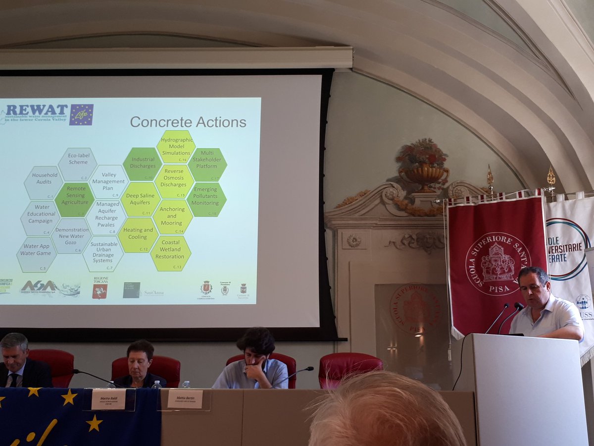 18 concrete actions in <a href="/RBMPLIFEMT/">RBMP LIFE MALTA</a> presentate da #manuelsapiano al <a href="/RewatLife/">Progetto Life REWAT</a> workshop in #Pisa <a href="/LIFEprogrammeIT/">NCP LIFE IT 🇮🇹</a> <a href="/LIFEprogramme/">LIFE Programme</a> x adattare isola #Malta  a #cambiamenticlimatici nel settore #acqua
