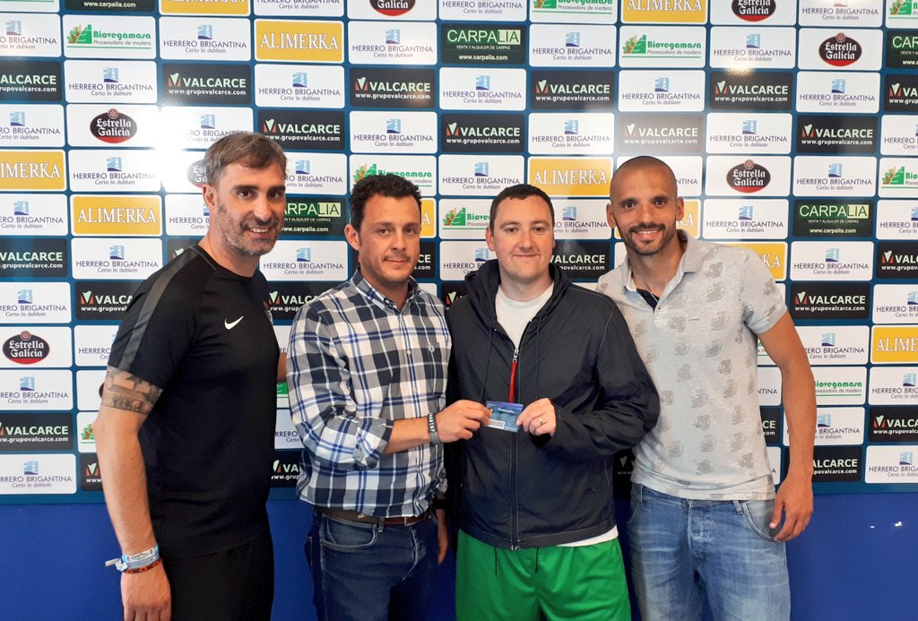 ¡Ya tenemos un socio más! ¡Orgullosos de tenerte con nosotros,  <a href="/nufcpidge/">Chris Pidgeon</a>! #Adelanteyarriba #VamosDeportiva