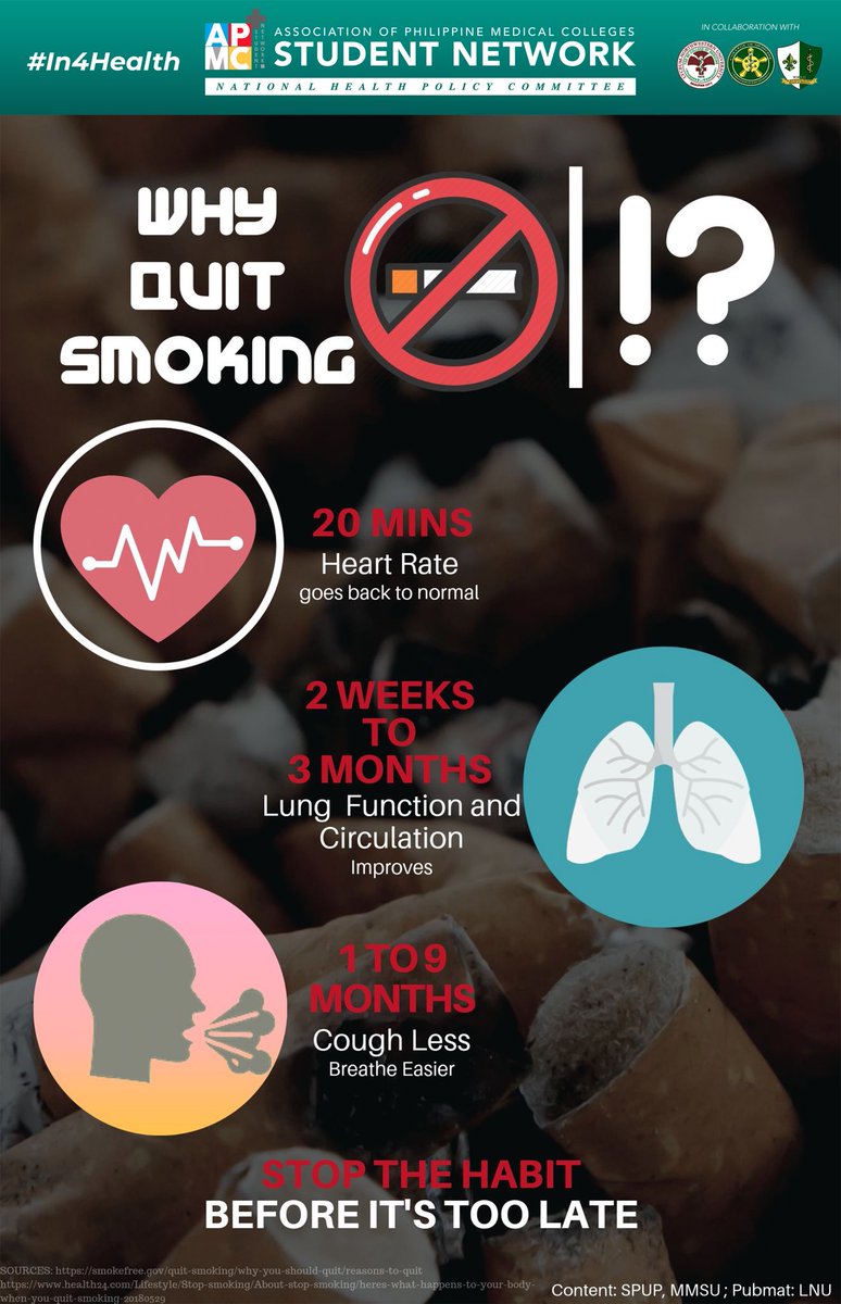 apmcsn's tweet photo. As we celebrate the World No Tobacco Month this June, let us put in mind that the perfect time to stop smoking is NOW because every day that you are smoke-free matters.
Break the smoking habit!
(Full post on https://t.co/o0ImfA0H5u)
#APMCSN360 #In4Health https://t.co/hOPQQMUWWg