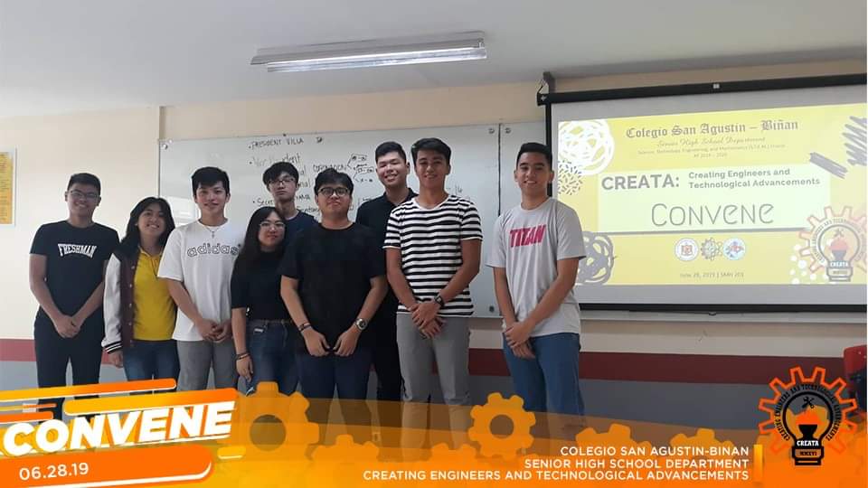 CSACreata's tweet photo. 'The journey of the thousand miles begins with one step' 
- Lao Tzu

A new journey embarks with the new set of members and officers of CREATA. The  introduction of new members set as the baby steps going towards their goal of experiencing being the engineers of tomorrow. https://t.co/sGOOpfLMUO