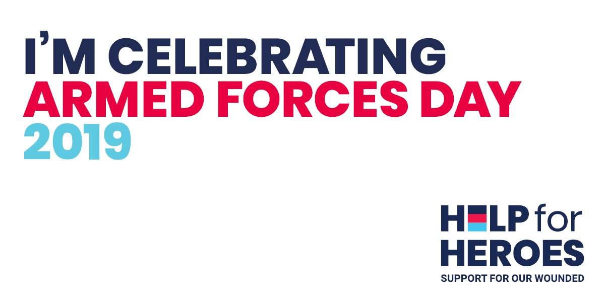 HelpforHeroes's tweet photo. We’re all across the country today celebrating #ArmedForcesDay 2019! 🎉
RT if you’re celebrating too &amp; tag us in your photos. 🤩 
#ProudtoSupport #ArmedForces https://t.co/823I8H70lK