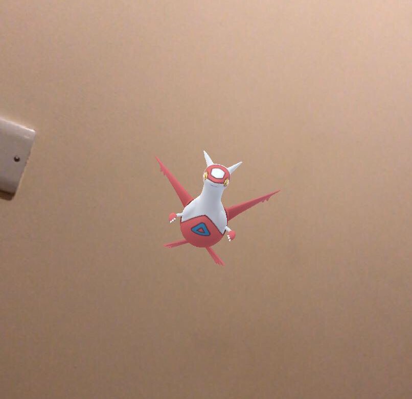 L_gaming29's tweet photo. Caught a Latias today ✌️ #PokemonGo #GOsnapshot #PokemonGOARPlus #PokemonGOAR #PokemonGOFest2019 https://t.co/v8mN2LOFNO