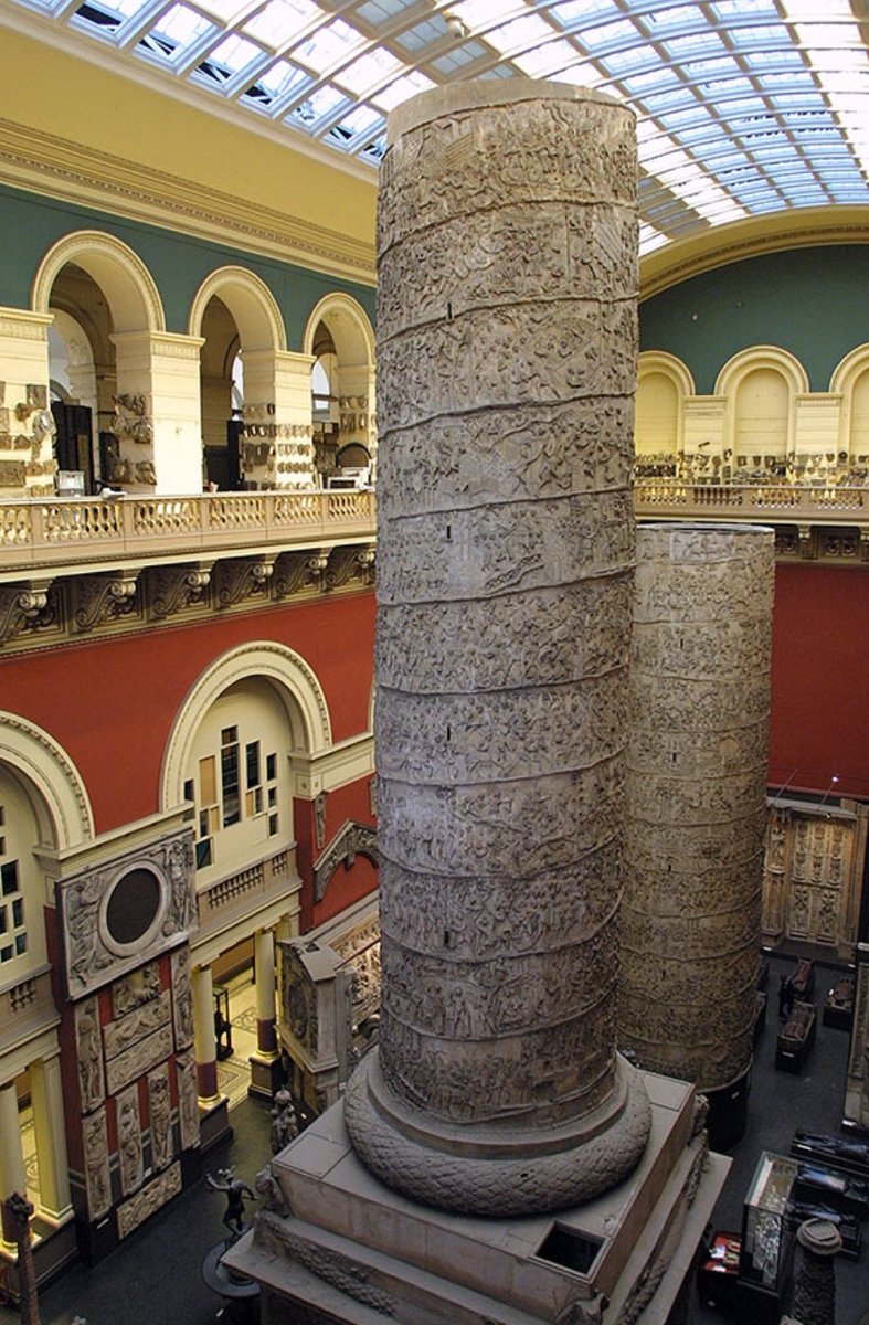 Beket_Aten's tweet photo. Interesting to hear that the #cast of Trajan's Column at @V_and_A could actually be considered as more 'authentic' than the original in Rome, which has endured significant erosion since the cast was made around 1864 @lastimpression_ #LastingImpressions19 https://t.co/k8Khi2QaAD https://t.co/zHSmHxQn3h