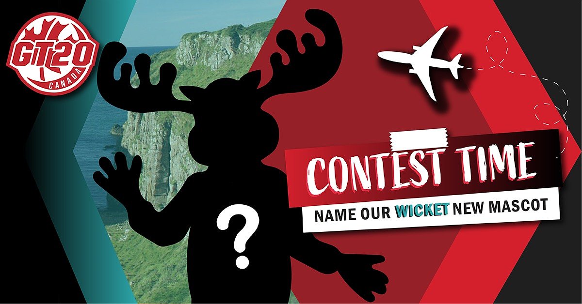 The GT20 Mascot Contest is live, and we need your help to name him. Submit your best and most creative names on the website.The winner will receive a trip for two to Europe and a meet &amp; greet with some of the world's top cricket players at this years GT20 Canada event in Brampton