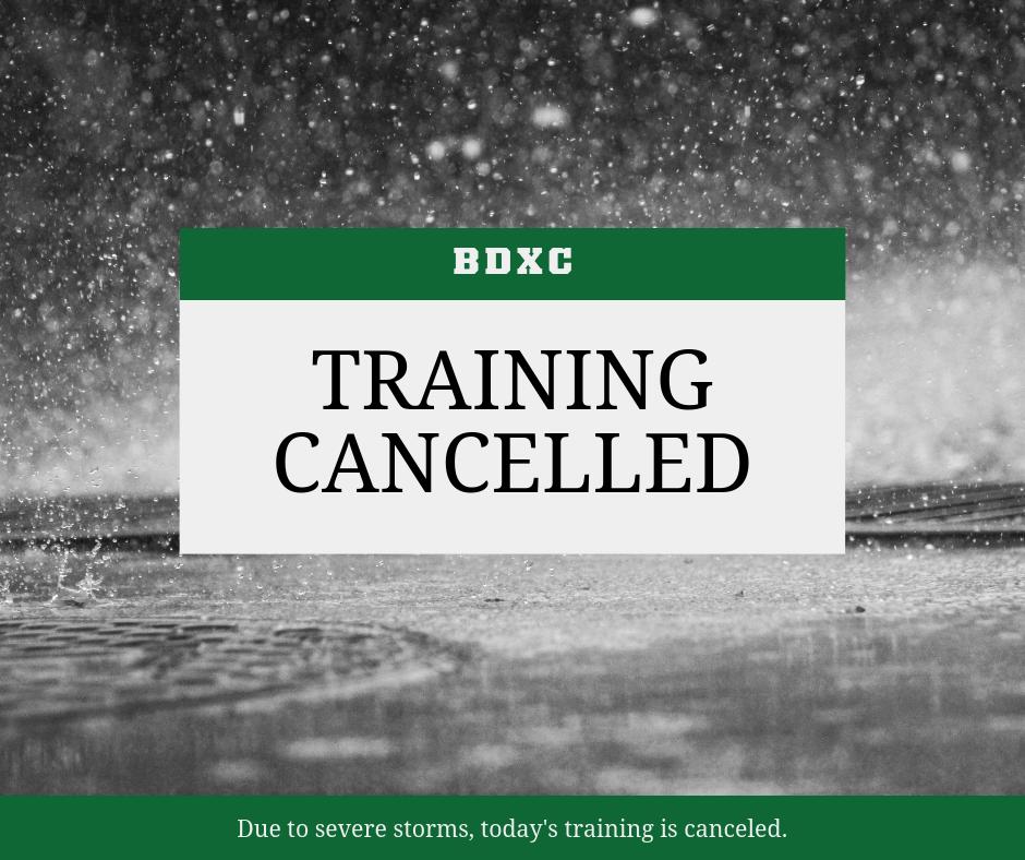 BeaverDamXC's tweet photo. UPDATE! Training is cancelled for today (Fri, 6/28) due to the weather. Please train on your own: 

20 min run for today (Fri)
25 min run for Saturday

IMPORTANT: the heat index is supposed to be high today &amp; this weekend, so we stress being careful! https://t.co/FR8D0jXyTn