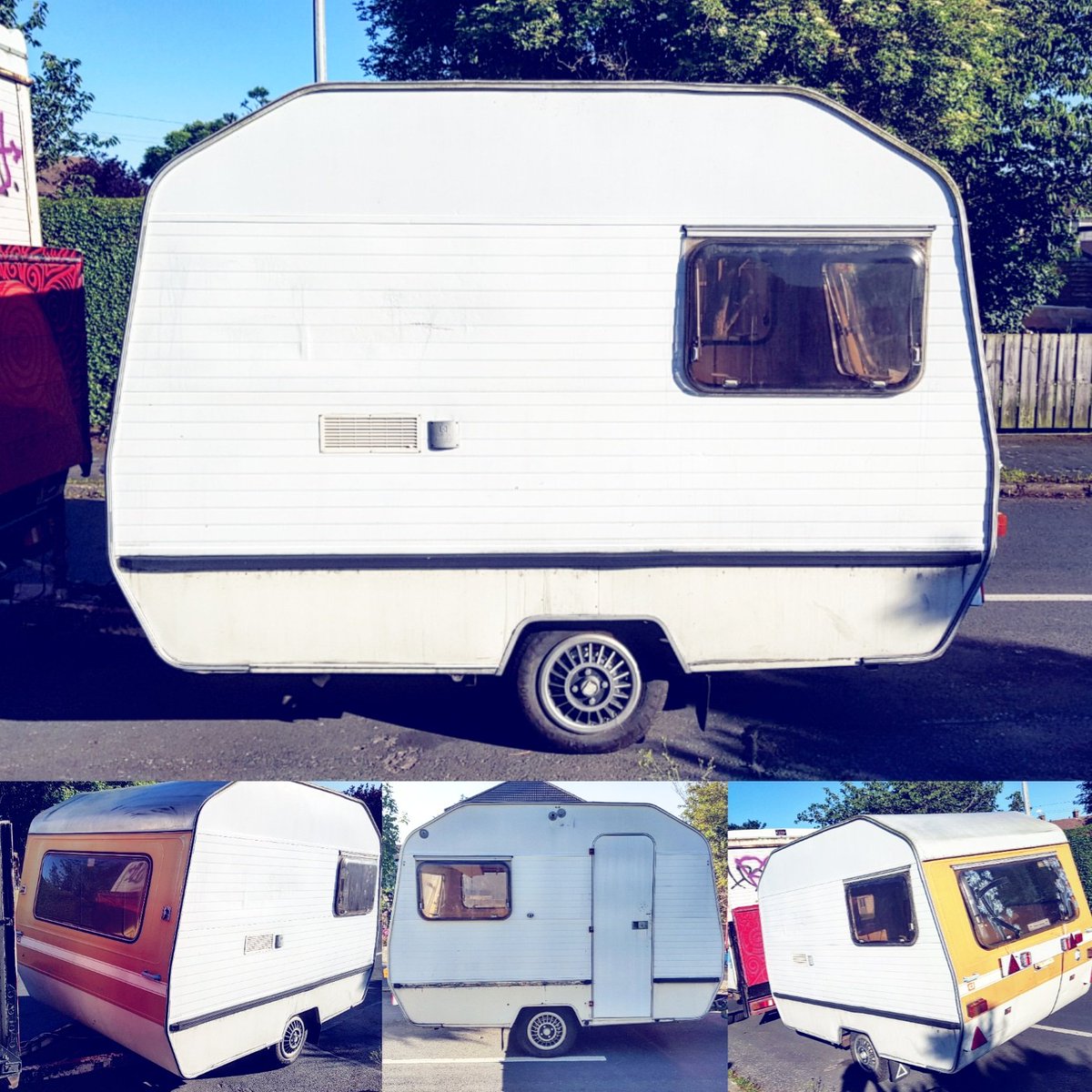 Cutest caravan award goes to our new project 'Taffy'. 🤩🥰 Soon to partner up with our first caravan 'Tamsin' to dry hire for events as a lounge, photobooth, bar, food truck, DJ booth. Coming soon to modularmoods.co.uk #modularmoods #vibespecialists #caravan #caravanbar