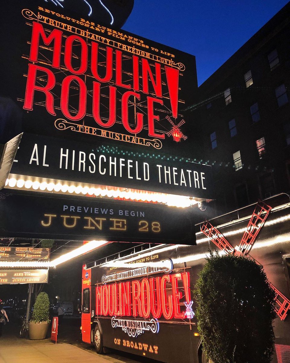 Moulin Rouge Previews 