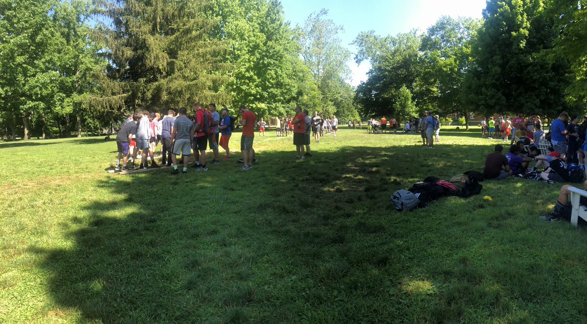 tsmoke125's tweet photo. Team leadership training during break after first round of bracket play. Team “no smoke” #1 seed in pool play. Lost first round of 16 team bracket today https://t.co/yL1Ci6UC81