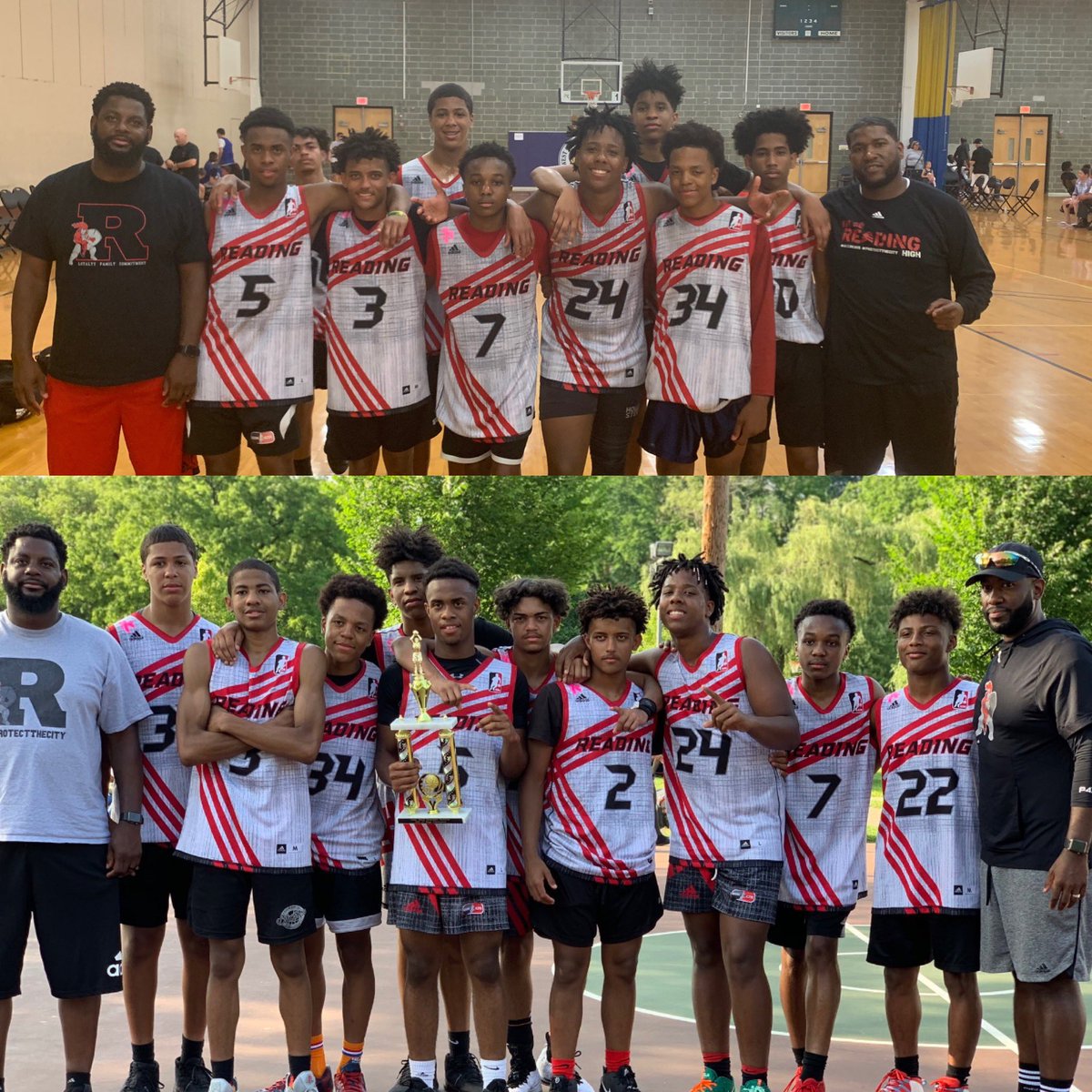 rdgyouthbball's tweet photo. RHS JV Squad putting in work over the past week ! Last week winning the Cedar Beach tourney in Allentown and last night winning the West Chester Summer League! #pipeline #runwithus #ktbnation #rsdproud #butlerbrave https://t.co/58577grxJj