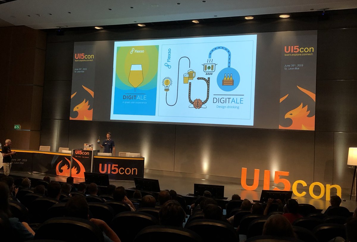 Learning great code brewing concepts at #UI5Con