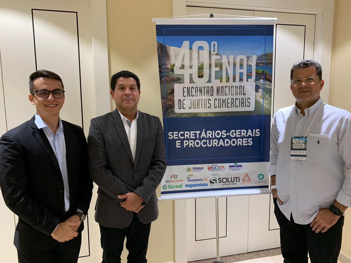 Jucese's tweet photo. Qual será o futuro da certificação digital para empresas no Brasil? Para responder a esta pergunta, a Jucese e representantes de todas as Juntas Comerciais estão reunidos esta semana no Encontro Nacional de Juntas Comerciais, o ENAJ, em Foz do Iguaçu/PR. #jucese #ENAJ https://t.co/Zh8QQt3uoE