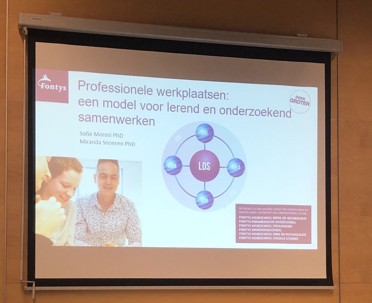 JeroenBovens's tweet photo. Vanuit #WINproject houden @mirandasnoeren en @moresi_s dialoogsessie met collega-onderzoekers bij #ORD2019 delen van kennis en inzichten bij ontwikkeling van #professionelewerkplaatsen #wijzijnfontys https://t.co/bbJXGpWyIb