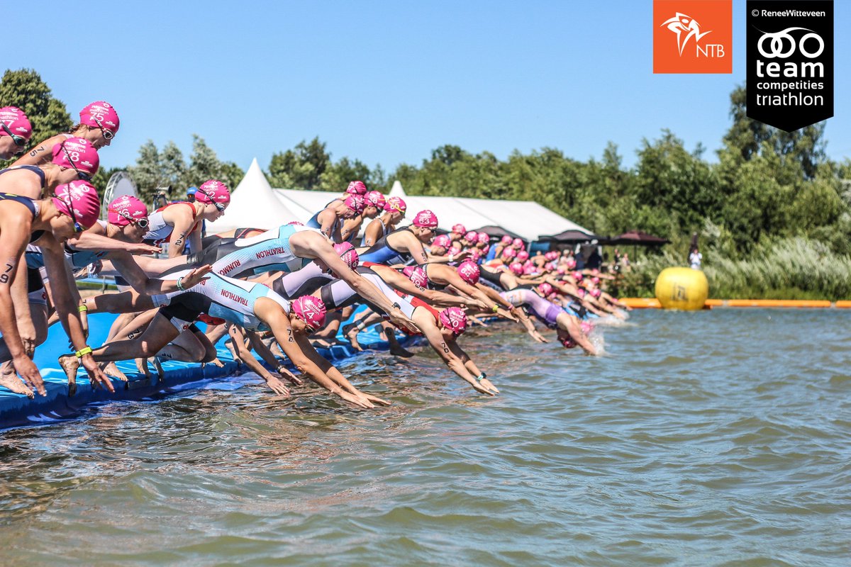 📣NIEUWSALERT ‼️De start van de #1eDivisie vrouwen is morgenochtend met 10 minuten vervroegd. Hiermee wordt een mogelijke interactie tussen de kopgroep van de mannen- en de staart van de vrouwenwedstrijd vermeden. Spread the word! bit.ly/2JaWrDH ⏰13.20 uur <a href="/triathlonNL/">Triathlon Bond (NTB)</a>