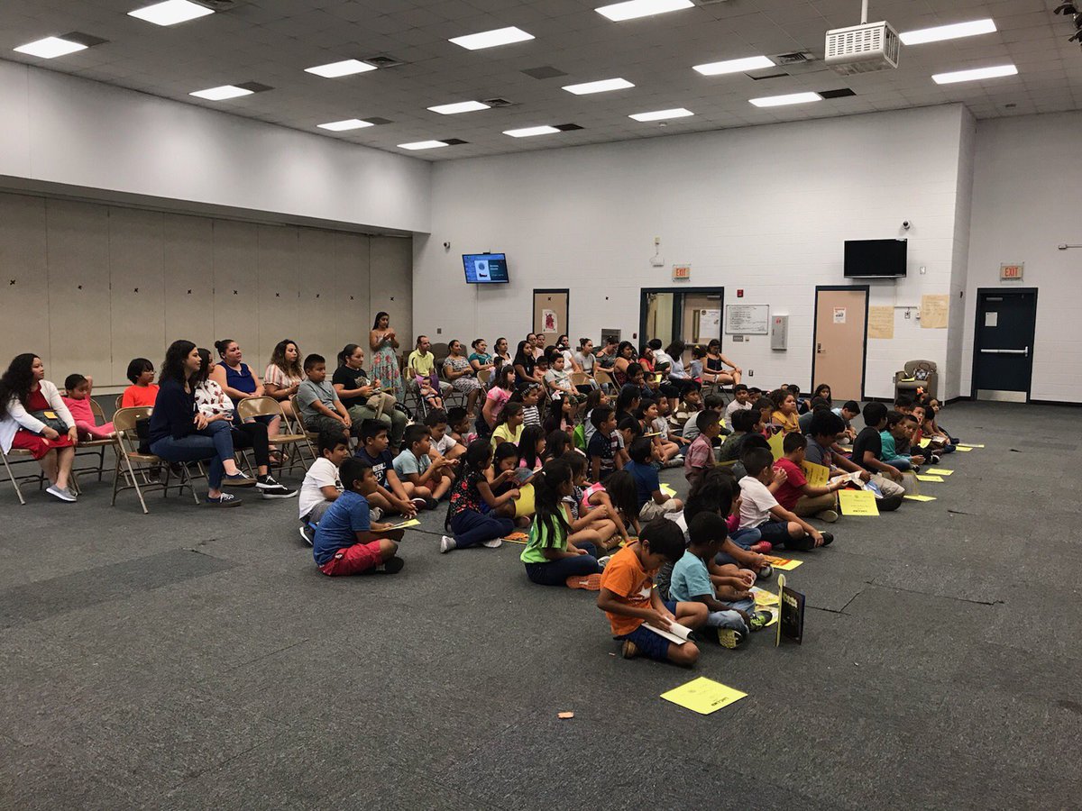 TanyaFrancaESOL's tweet photo. Our end of camp celebration of the EL Summer Literacy Camp at the GCE site! Lots of parent support! So proud of our students and teachers! @bcsdschools #BCSDESOL https://t.co/KuPfM4OmwQ