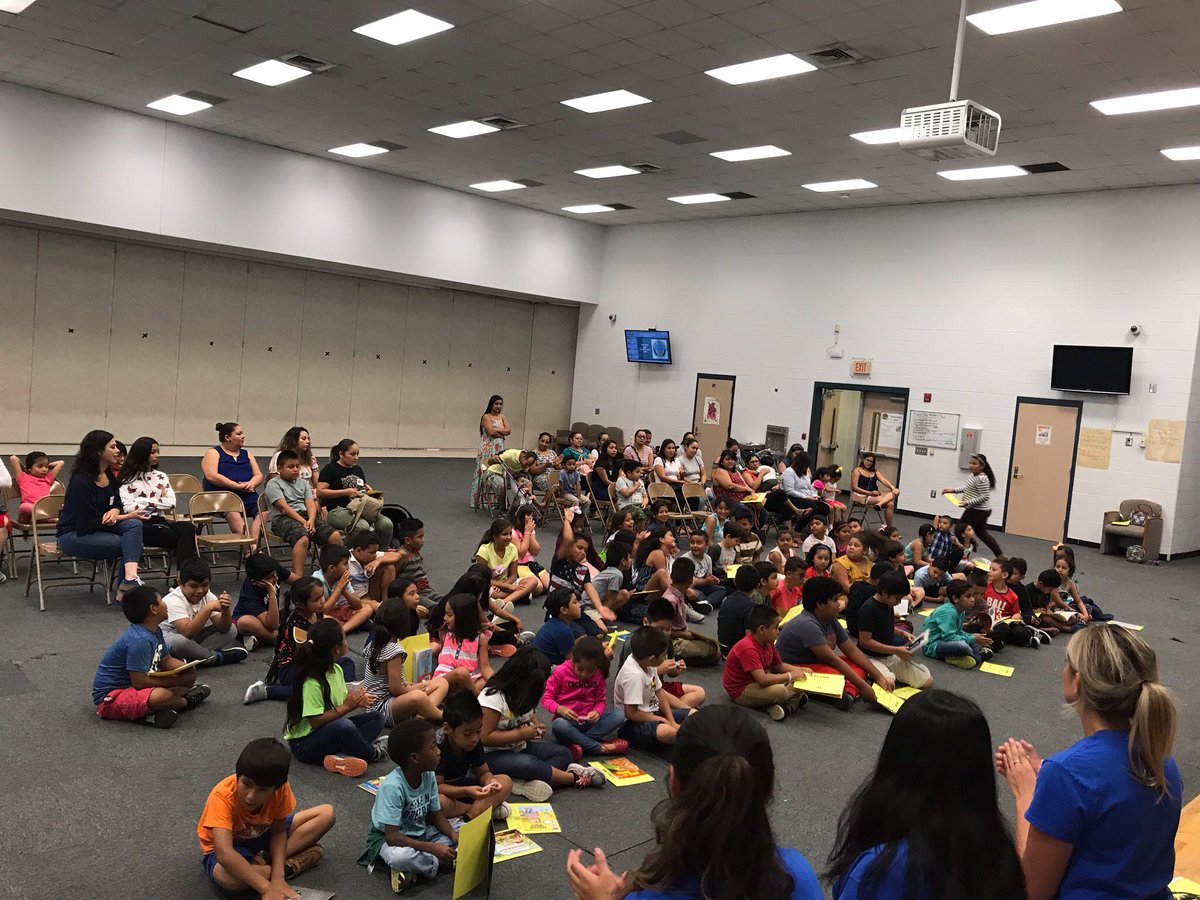 TanyaFrancaESOL's tweet photo. Our end of camp celebration of the EL Summer Literacy Camp at the GCE site! Lots of parent support! So proud of our students and teachers! @bcsdschools #BCSDESOL https://t.co/KuPfM4OmwQ