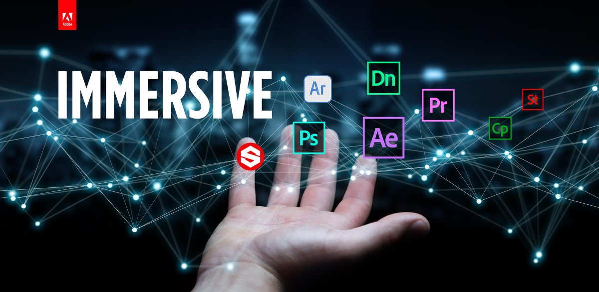 Immersive support has come a long way at Adobe in the last 2 years!!! Thank you all for being part of this journey... more to come... stay tuned. #immersive #TeamAdobe #AR #MR #VR #XR #MyLifeAsABlur