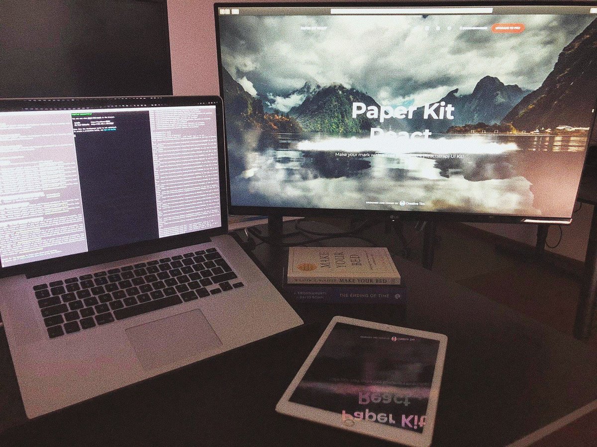 CreativeTim's tweet image. You asked for it, so we made it 🔥 Paper Kit React is a free Bootstrap 4, React, React Hooks and Reactstrap UI Kit with pale colors, beautiful typography, and thoughtful drawings.
You must try it out!
creative-tim.com/product/paper-…
#react #reactstrap #reacthooks #UI