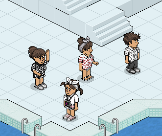 Take a look at the brand new Zebra-Shirt! Arriving next week. 

It's a 2-coloured-Shirt and you can change both colours into any colour you like! Of course you can wear it as a 1-coloured-Shirt too! IMO it looks veeeery cute all in white/black. 

<a href="/Habbo/">Habbo</a> <a href="/De_Habbo/">Habbo DE</a> <a href="/HabViewNET/">HabView</a>