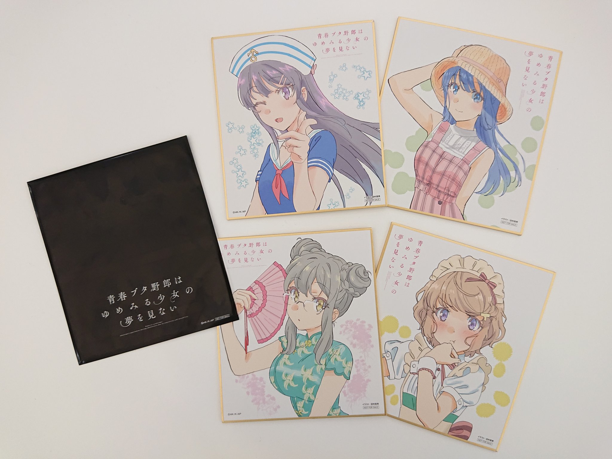 青春ブタ野郎はゆめみる少女の夢を見ない 特典セット アニメ「青春ブタ野郎」シリーズ公式 on X: 