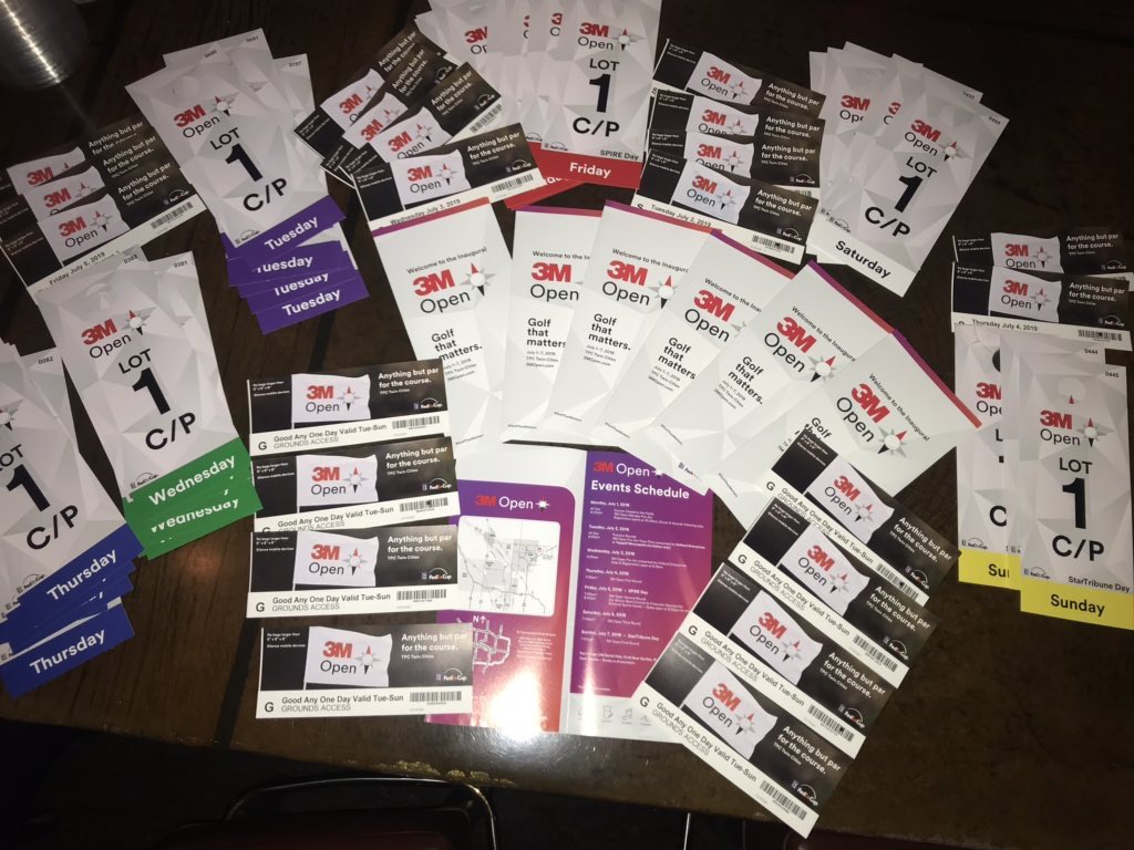 wwigolf's tweet photo. 3M Open Ticket Giveaway!
To enter:
Favorite &amp; Retweet (2 entries)
4 bonus entries by filling out this form at https://t.co/qVfhbpwVv2
Drawing / Winner announcement tonight at 8:00 pm https://t.co/qwo5J09AB4