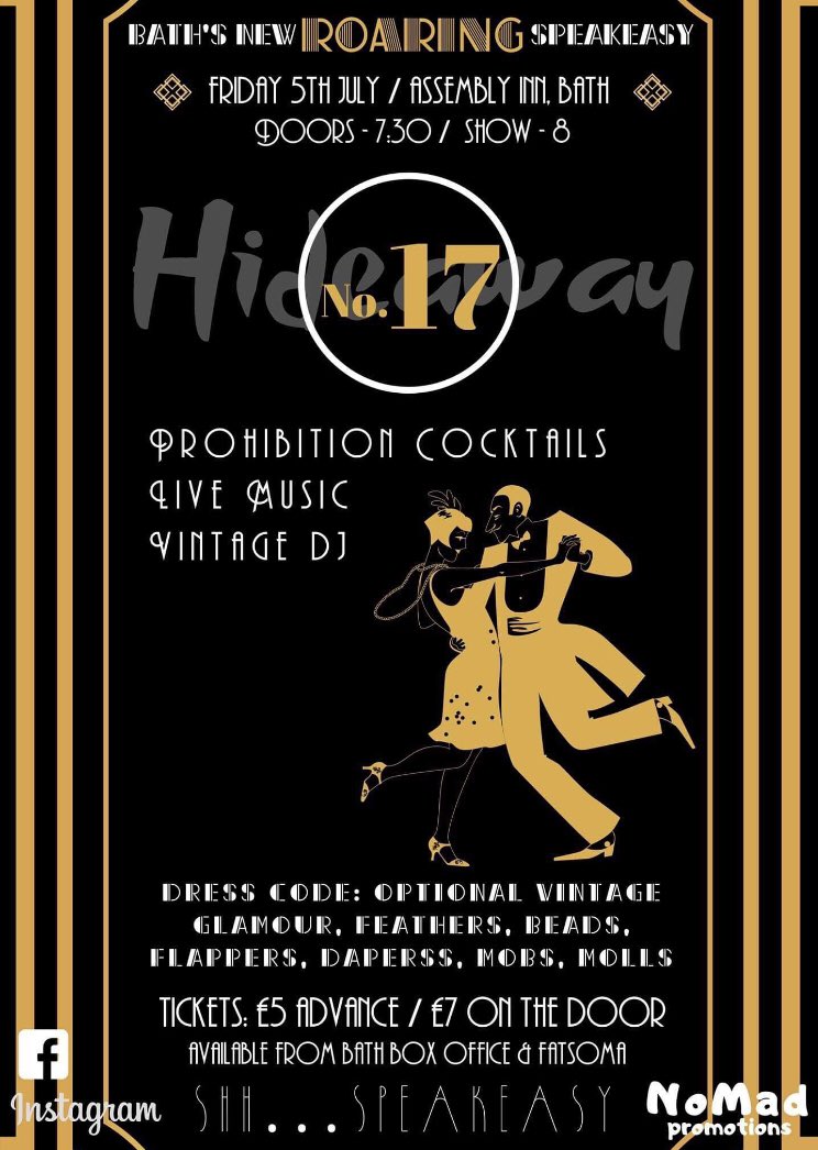 <a href="/TheAssemblyinn/">The Assembly Inn</a> Friday 5th July @BathGigs <a href="/visitbath/">Visit Bath</a> <a href="/ListomaniaBath/">Listomania</a>