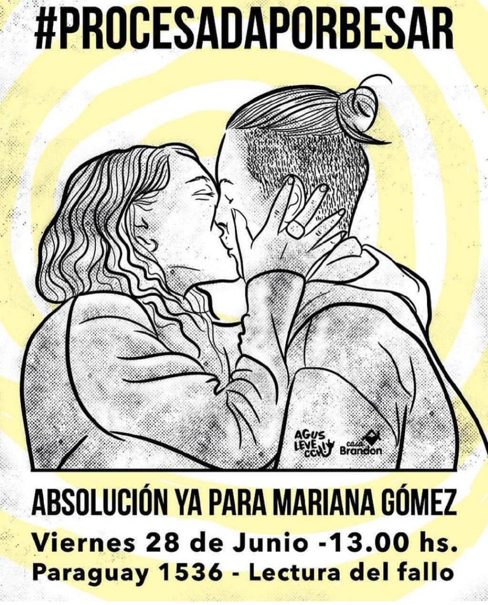 #ProcesadaPorBesar 
Absolución ya para Mariana Gómez.