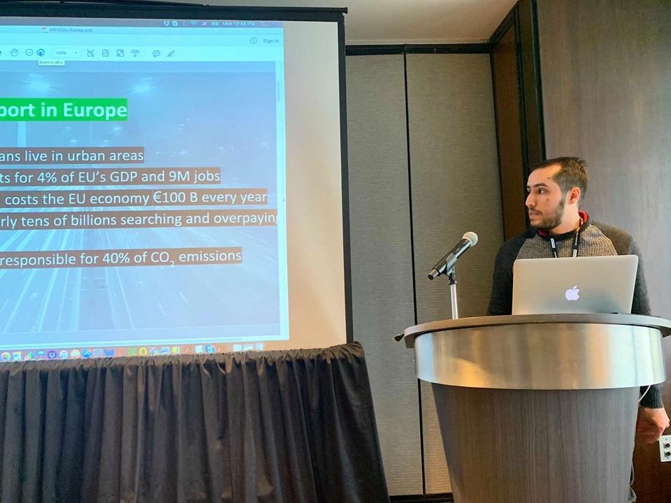 QrowdProject's tweet image. Qrowd at #aw4city &amp;amp; #eswc2019 📡
We´ve had a busy few weeks sharing our research at various events across Europe, always showcasing the cutting edge of #crowdsourcing and #smartmobility #innovation 
👉+details: bit.ly/2ZUqxC8
#BigData #IoT #UrbanMobility #Sustainability