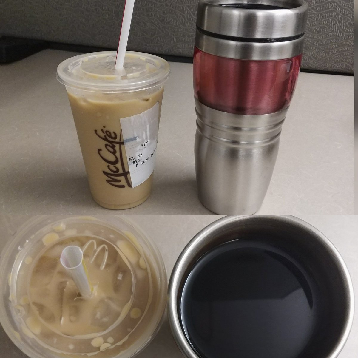 WhizzTesting's tweet image. When you work 16hrs out 24 hrs, you need black #greentea and #icecoffee the next morning to stay #focus #worklife #tech #technology #IT #softwaretesting #startup #startupbusiness #hustle #hustling #dreams #workinghard #thestuggleisreal