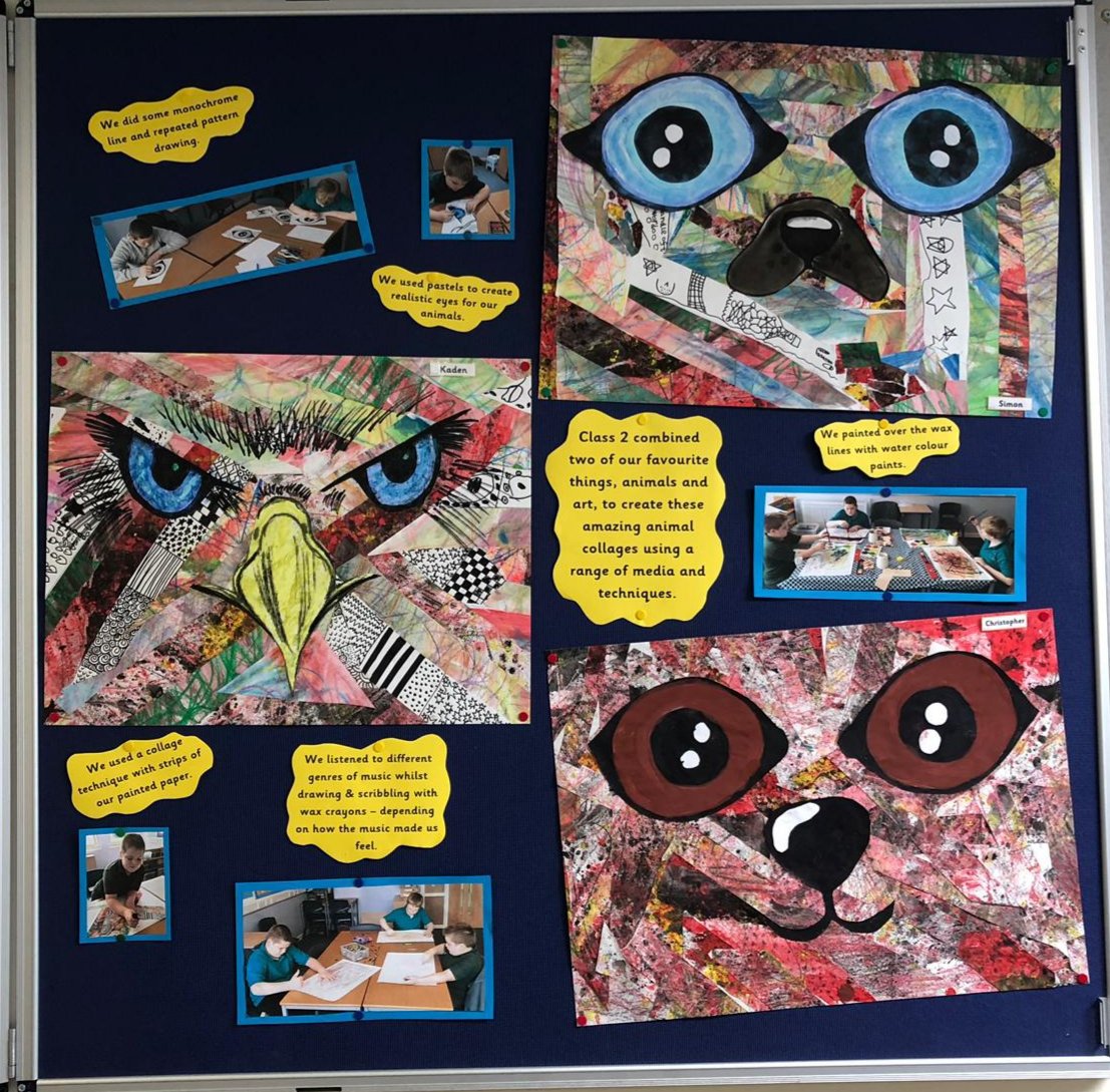 WLClass2CSC's tweet image. As promised, here are the final results from our end of term art project in Class 2. I think you'll agree they are very effective. The boys showed perseverance &amp;amp; patience to get these finished but it's definitely been worth it 🎨🖌 @wlconnolly #ArtAndDesign #ExploringMedia