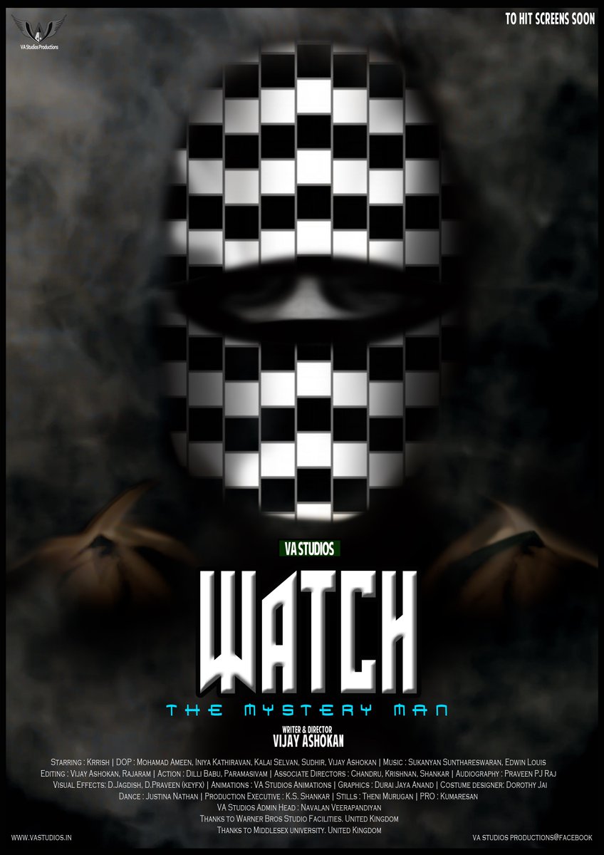 VAFilmsIndia's tweet photo. There is a mysterious illusion playing with your mind in the poster. Any straight guesses? 
Official optical illusion poster of WATCH
#SLvSA #HeartbeatOutNow #BTSWORLD_OST_heartbeat #HeartbeatMVoutNow #HeartbeatOutNow  #SRKOnBMW310 #SAvSL https://t.co/bkXaArahVs