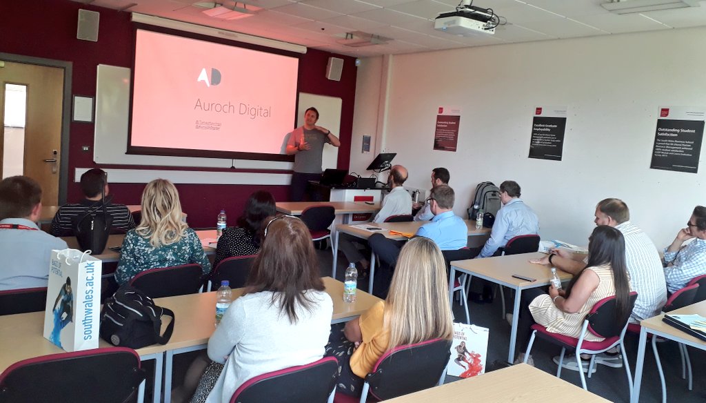 Thank you to guest speaker <a href="/TomasRawlings/">Dr Tomas Rawlings➡️GDC (March)</a> of <a href="/AurochDigital/">Auroch Digital 🚀</a> for a fascinating insight into maths in the games industry <a href="/usw_maths/">USW Maths</a> Mathematics Teachers Conference 2019