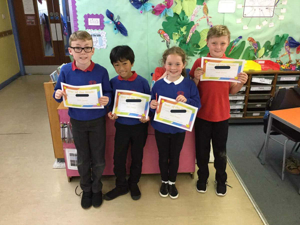 ord_miss's tweet photo. Well done to our P4 Stars of the Week from last week who have worked really hard and have been very helpful in the classroom ⭐️ #achieving #P4shinesbright  @ForehillSchool https://t.co/8iFb5dtzOk