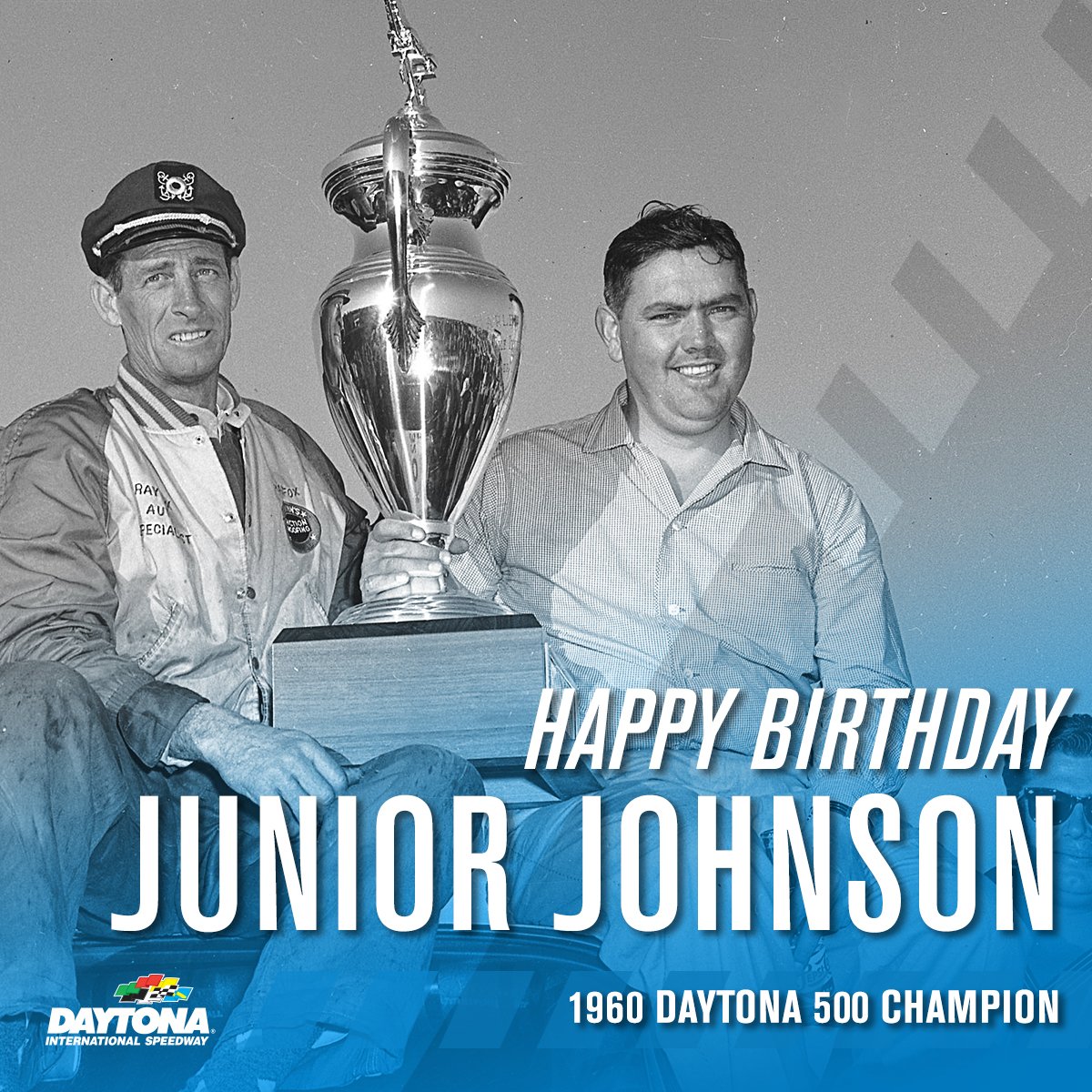 Happy birthday to the 1960 Champion Junior Johnson! 