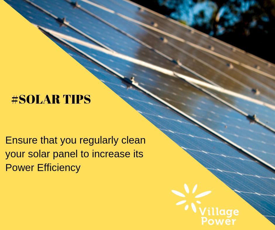 VillagePowerUg's tweet photo. #SolarTips

Regularly clean your solar panel to increase its power efficiency. The accumulation of dust negatively affects solar panel efficiency by blocking the cells from the sun rays.

Keep your panels clean to ensure the best solar experience.
#YakaNeSolar https://t.co/ummBxD8sXE