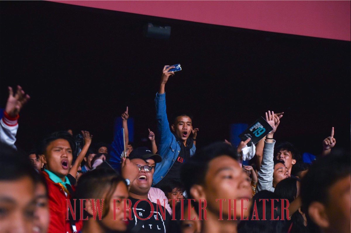 NewFrontierPh's tweet photo. Snaps of the crowd for #SYFOF19
#SYFOF #ANameLikeNoOther #NewFrontierTheater https://t.co/yLTgdiQ2cd