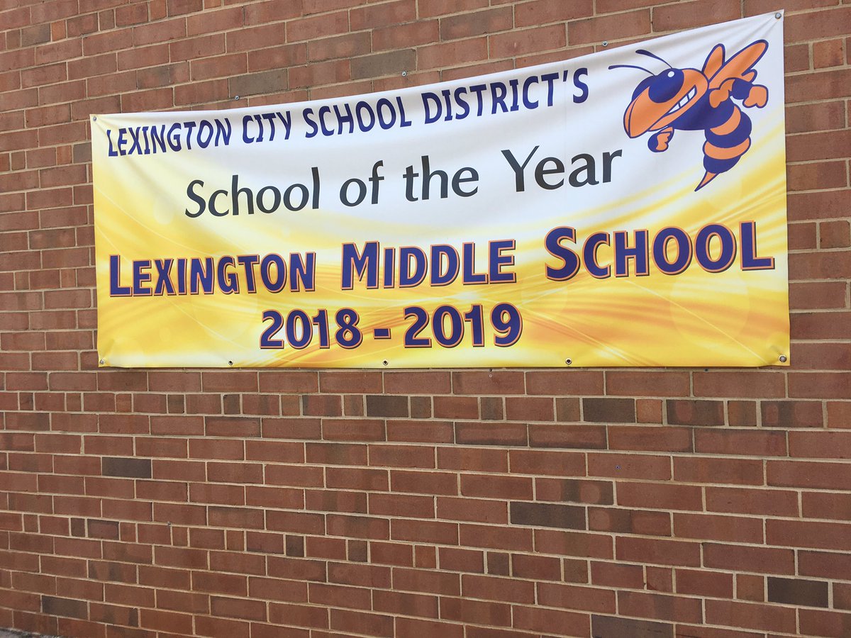 KathrynM101's tweet photo. Thanks to @LexMidSchool & @LCSJackets! I am proud to have served you & I look forward to the great things that will #RISE soon for our kids & families. Proud to have represented LCS as finalist for NC Principal of the Year! Grateful for #TeamLMS adding to #LMSmasterpiece! https://t.co/VC03YbEWAP