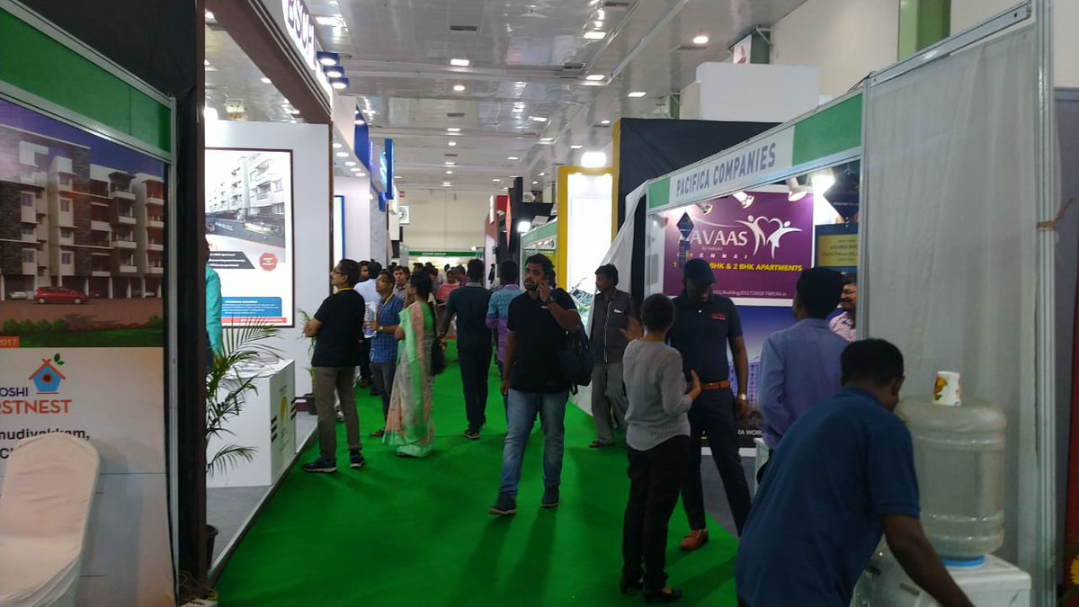 CBRE_India's tweet photo. #CBREPropFEST India's BIGGEST property show in full swing on the first day!
Come and Join Us!
Till 30th June, 2019 at #Chennai Trade Centre, Nandambakkam
Register now: https://t.co/s42TQPrdGP
#PropertyFair #RealEstate #PropFair https://t.co/Gu1BnmPgUT